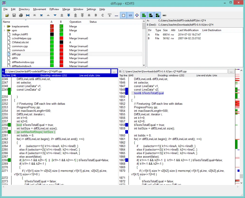 What is KDiff3?